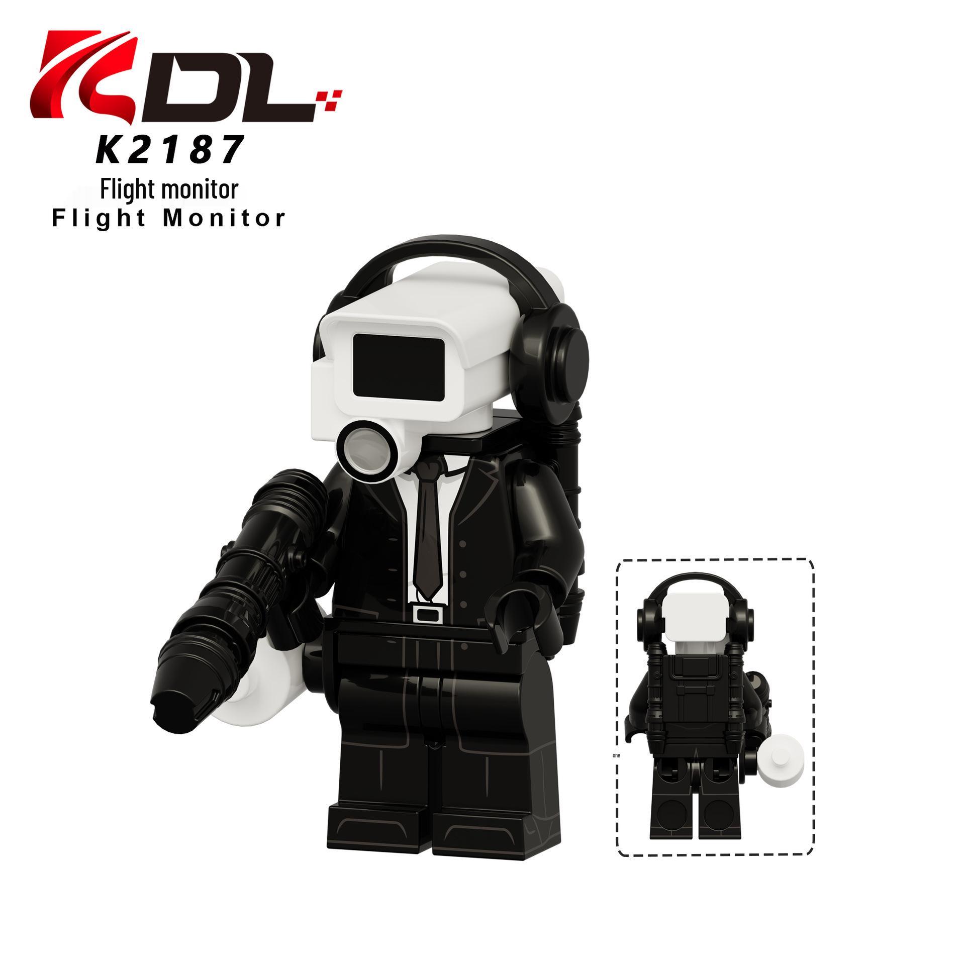 KDL826 Titan TV Lightning Toilet Mini Figure Building Blocks Set