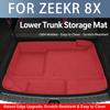 FOR ZEEKR 8X Rear Trunk Lower Storage Pad, Trunk Storage Box Waterproof Pad, Special Protective Pad Modification