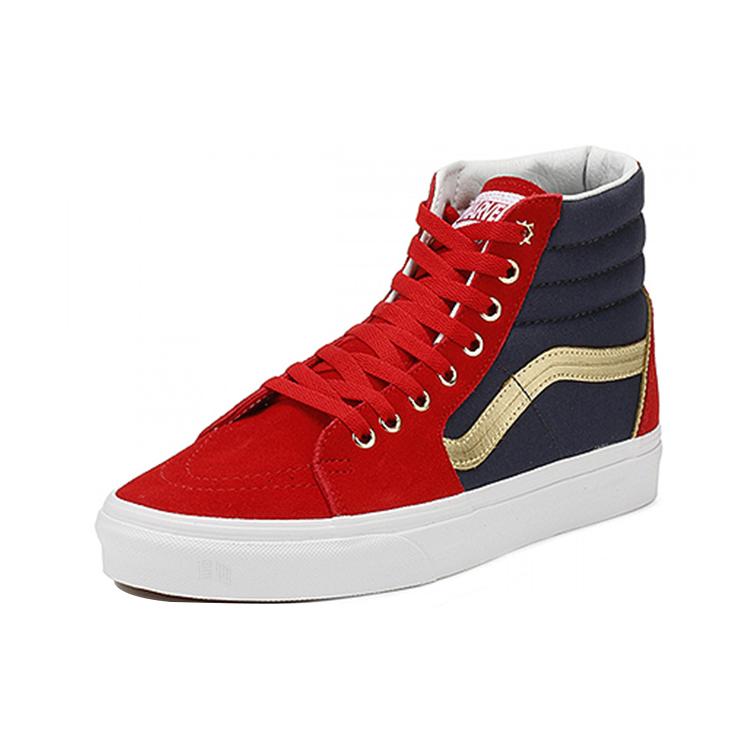Vans Marvel X SK8-Hi Captain Marvel Womens VN0A38GEUBI