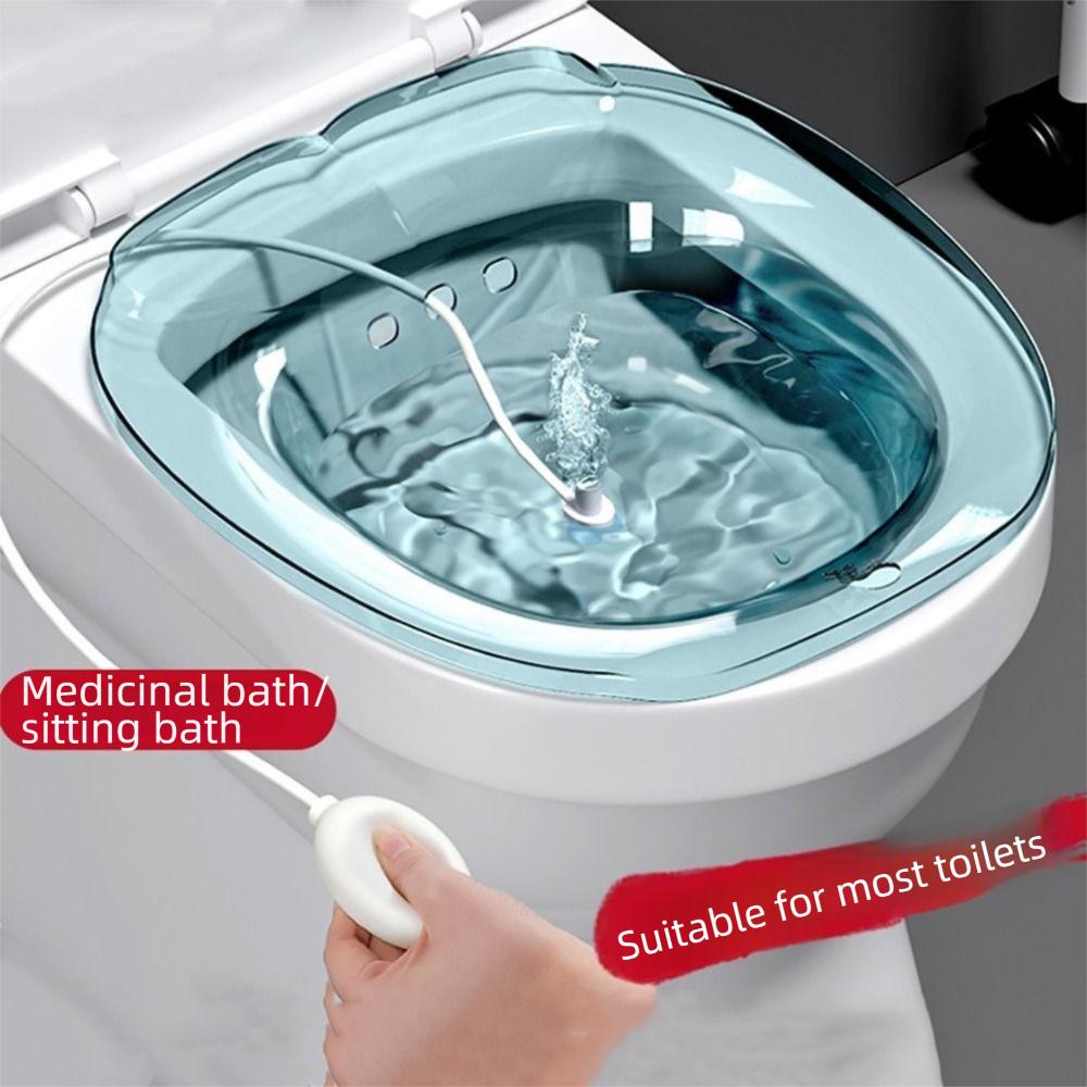 Plastic Medicine Fumigation Basin Multicolor Bidet Rinser Thicken Toilet Sitz Bath  Pregnant Woman