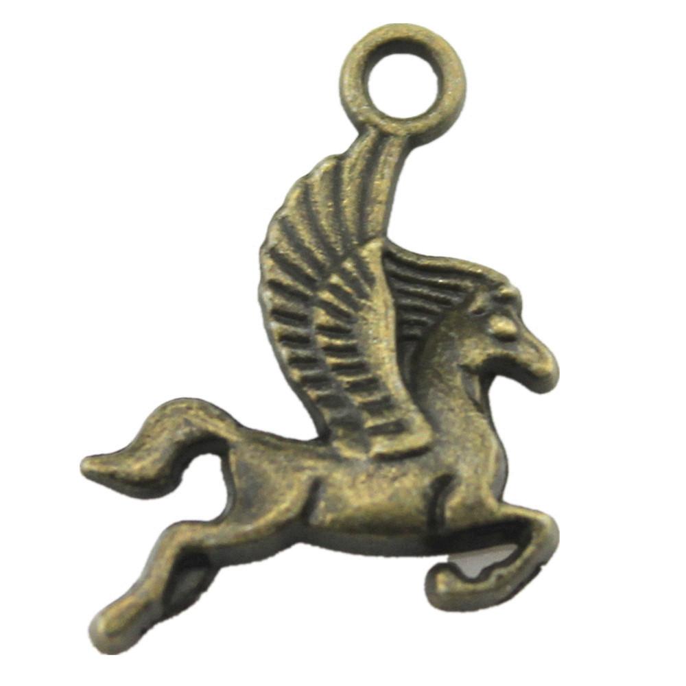 Antique Horse Pendants Metal Animal Charms For DIY Jewelry Handmade Craft Supplies