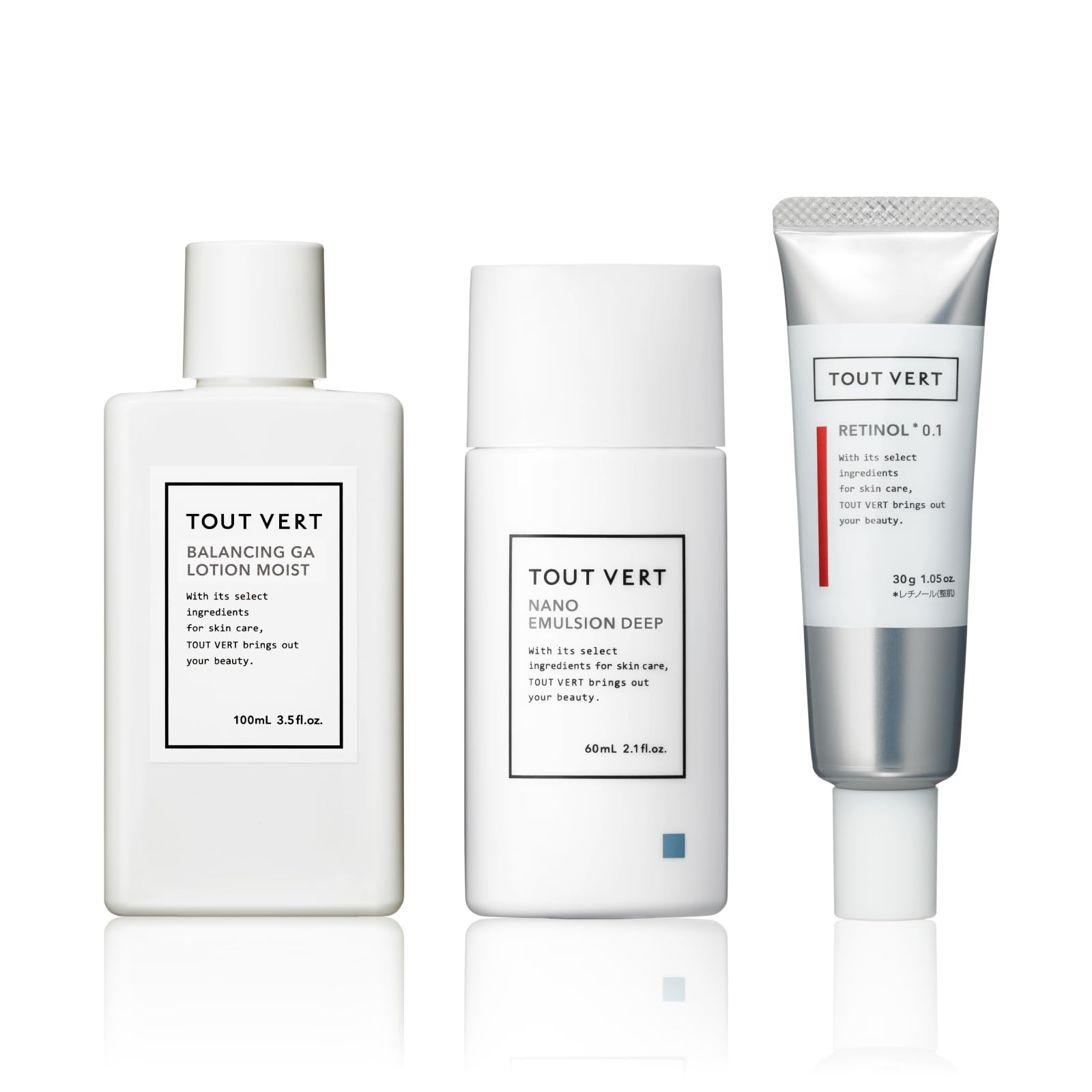 

Tuveil Balancing GA Lotion Moist Retino Shot Cream Nano Emulsion Deep Azelaic Acid Dry Fine Mature Skin [NEW] Best-Selling Set 100mL, Pre-Lotion, 0.1