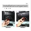 For Toyota Tacoma 2016- Red ABS Front Roof Reading Light Lamp Cover Trim