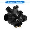 X Autohaux Coolant Thermostat Housing Assembly for BMW 328i 335i 2007-2013 No.11537536655