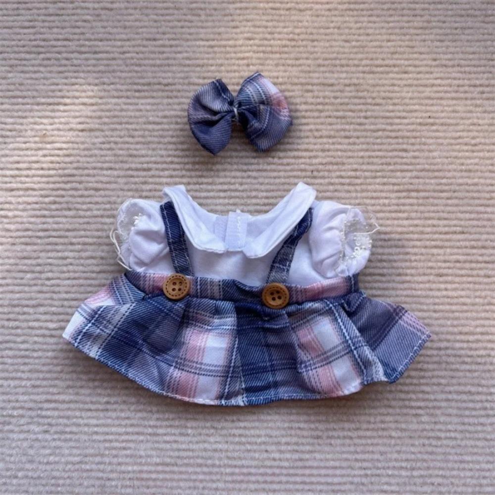 20cm Plush Doll Clothes Accessories Plush Doll Clothes Replacement Outfit Doll Mini Clothes