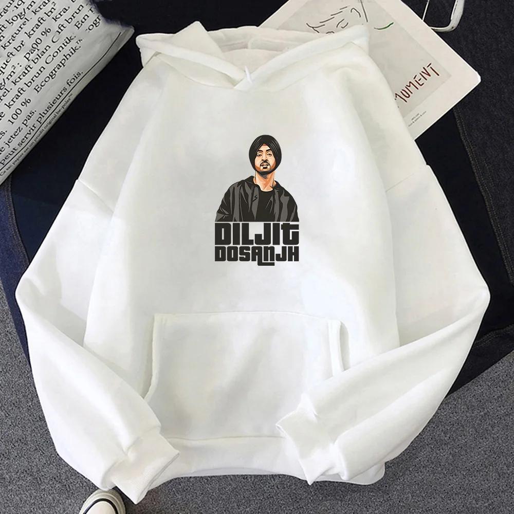

Толстовки с капюшоном Diljit Dosanjh, индийские рэперские толстовки, унисекс, Harajuku, повседневная мужская и женская одежда Y2k, винтажная толстовка с длинным рукавом XS