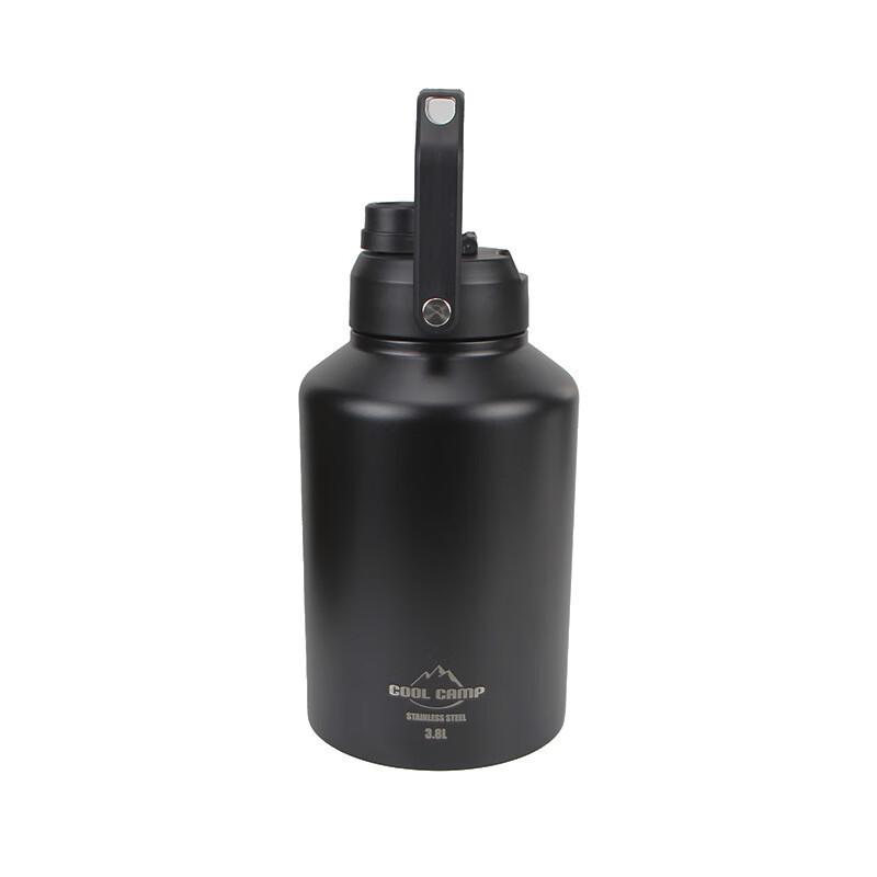 YJHOME Outdoor Insulated Water Bottle & Ice Bucket