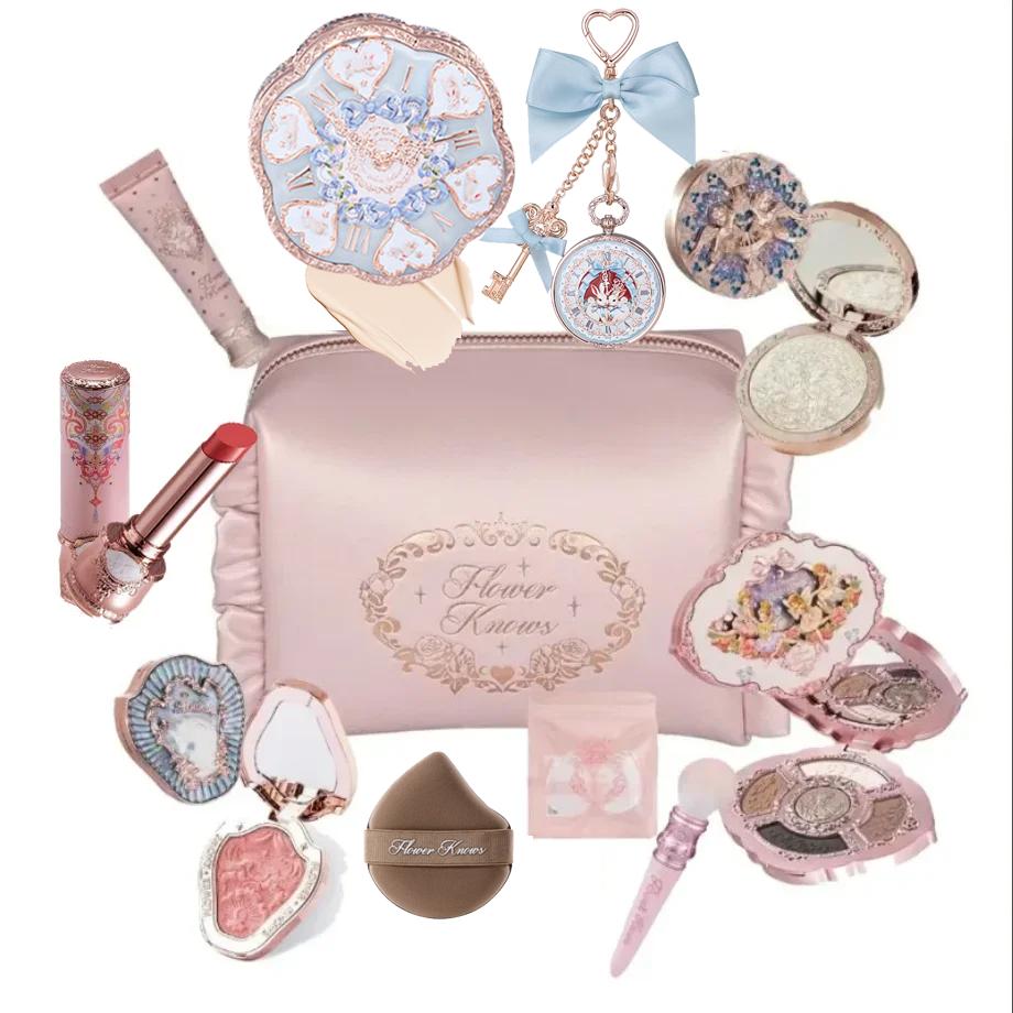 Flower Knows Make-up Set Mittsommer-Märchen Flowerknows Foundation Kleiner Engel Highlighter Erdbeer Rococo Lipgloss 11-teiliges Set