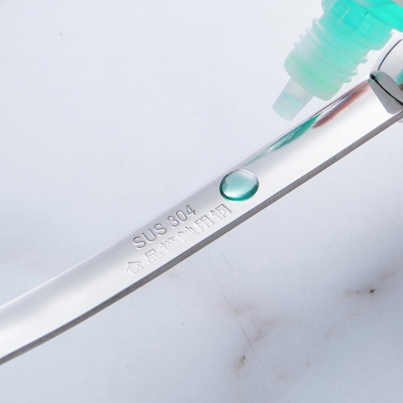 HANYANG Holzgriff, Edelstahl-Kochgeschirr, 304 Edelstahl, Spatel, Fondue-Topf, großer Trichter, Küchenutensilien