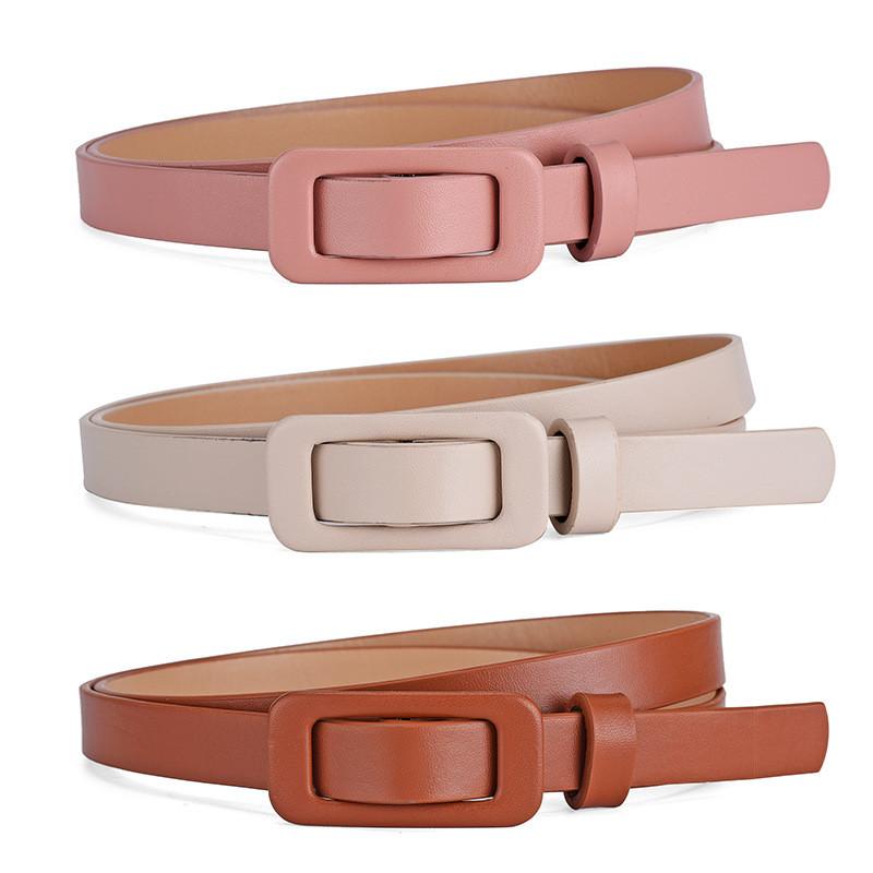 Womens Versatile Stylish Skinny Belt In Trendy Colors For Dresses And Outfits