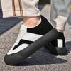 Brand Lace Up Men&Women's Casual Sneakers Thick Platform Lift Shoes Outdoor Walking Elevator Shoes 7cm Height Increase