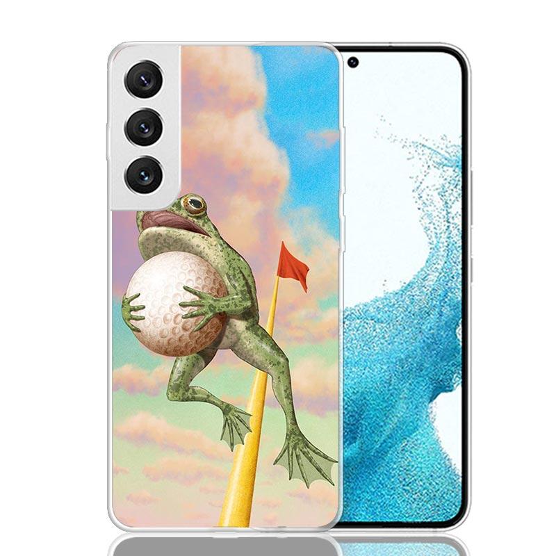 Modern Golf Sports Phone Case For Samsung Galaxy S26 Ultra S23 S24 S25 Edge S20 FE S21 S22 Plus Soft Print Shell Cover Fundas Ga