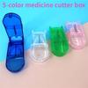 High Quality Pill Cutter Medicine Box Pill Cutting Splitter Drugs Tablet Cutter Divider Storage Case Pill Box Cases & Splitter