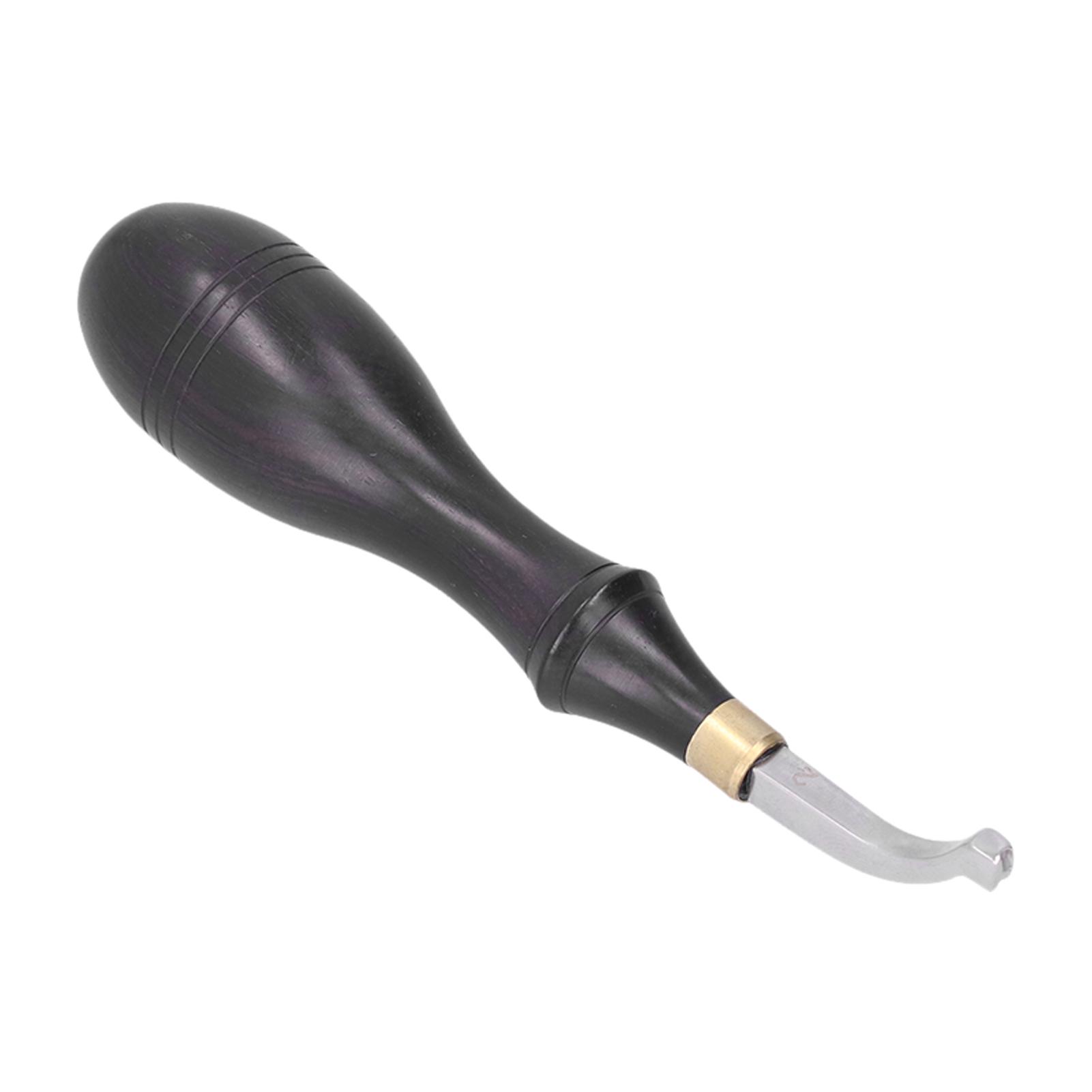 

Steel Edge Creaser Comfortable Grip Exquisitely Made Easy Use Leather Tools for Belts Shoulder Straps2MM