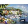 [Castorland] 500-Piece Jigsaw Puzzle: Romantic Harbor Cityscape