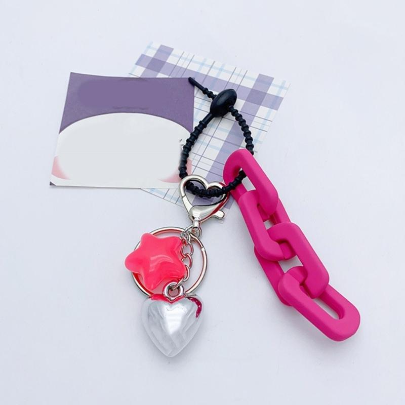 Key Organizer Star Pendant Keychain Star Key Holder Keychain Accessories for Bag