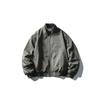 ButterTiger Men's Loose Fit Patchwork Stand Collar Jacket