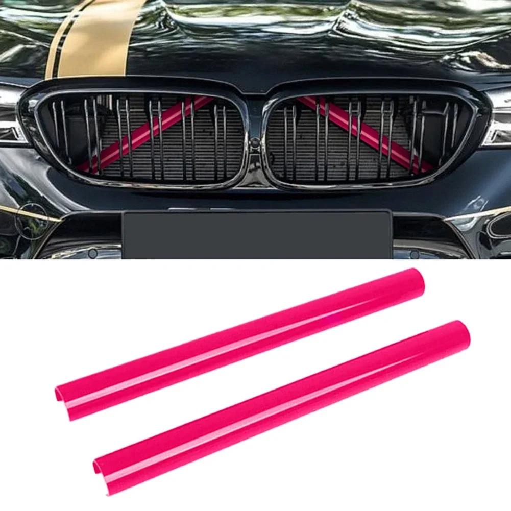 2 Peças Barra de Suporte Grelha Suporte em V Envolvente Para BMW F30 F31 F32 Para F33 F34 F35 Carro Faixas de Acabamento Grelha Frontal Acessórios Estilo Esportivo