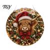 Acrylic Christmas Ornaments Faux Pearl Art Hanging Ornament Kit, Glowing Holiday Decor Festival Set for Tree Window, DIY Festive Pendant Home