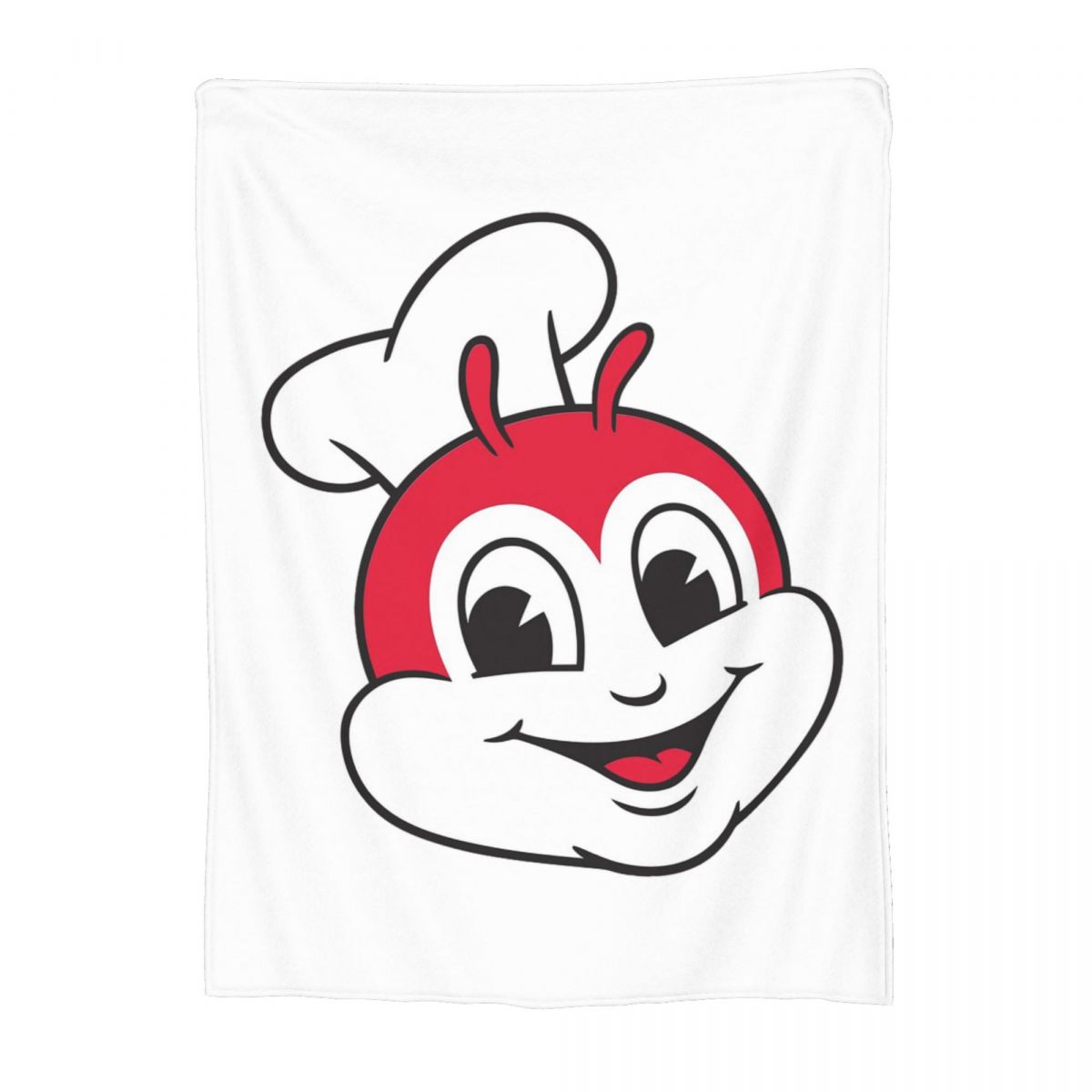 Jollibee Mascot Blankets Flannel Sofa Throw Blanket Breathable Throw Blankets for Couch Bedding Office Throws Bedspread Quilt 30x40in