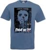 26 Friday The 13th V9 T Shirt Steel Blue Movie Poster All Sizes S-5XL Unisex T-Shirt