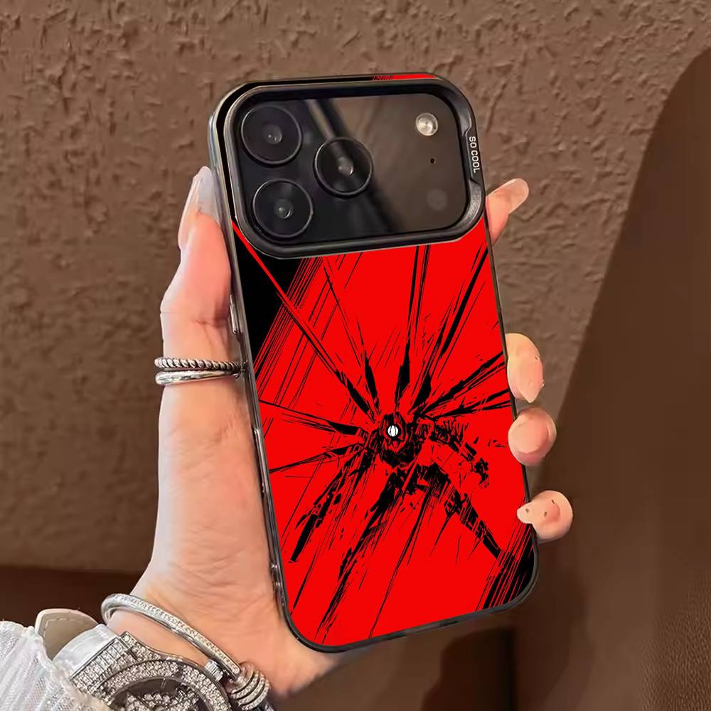 

U-ULTRAKILL the world looks red Phone Case For iPhone 17 16 15 14 13 12 11 Pro Max Plus Silver candy Matte Cover iPhone16