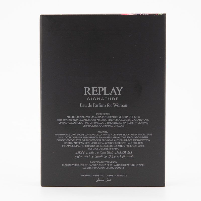 Signature for Woman Edtv 100 Ml 6502013 Woman REPLAY