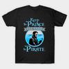 Asian Size Cotton Unisex Tshirt Print T-shirt Captain Hook Ouat. Keep The Prince, I'Ll Take The Pirate. T-shirt No-Cut Print Regular Fit