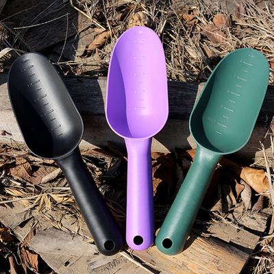 Pelle de Jardin en Plastique Truelle à Main avec Marquages en Centimètres Pelle à Sable de Plage Outil Multifonction pour Creuser Transplanter Ameublir le Sol