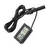 Embedded Mini LCD Thermometer Hygrometer Humidity Temperature Monitor with External Probe