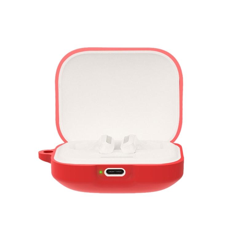 

Compatible for Redmi Buds 5 Shockproof Earphone Sleeve Impact-resistant Housing Anti-dust Washable Silicone Cover Holder красный