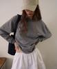 WITHOUT SUMMER Heize Striped T-Shirt_Gray