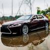 1/32 Scale LEXUS LS500 Diecast Alloy Car Model, Boy Metal Toy Car Simulation Car Model Decoration with Pull Back Sound and Light