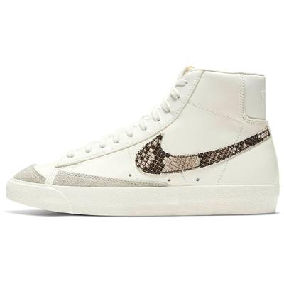 Blazer Mid 77 SE Snakeskin Women Sneakers Cream Sail Particle-Beige DA8736-100