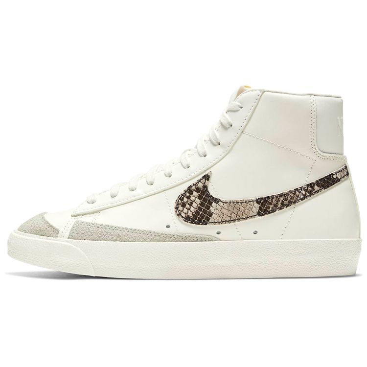 

Nike Blazer Mid 77 SE Змеиная кожа Женские Кроссовки Кремовый Парусный Бежевый DA8736-100 36