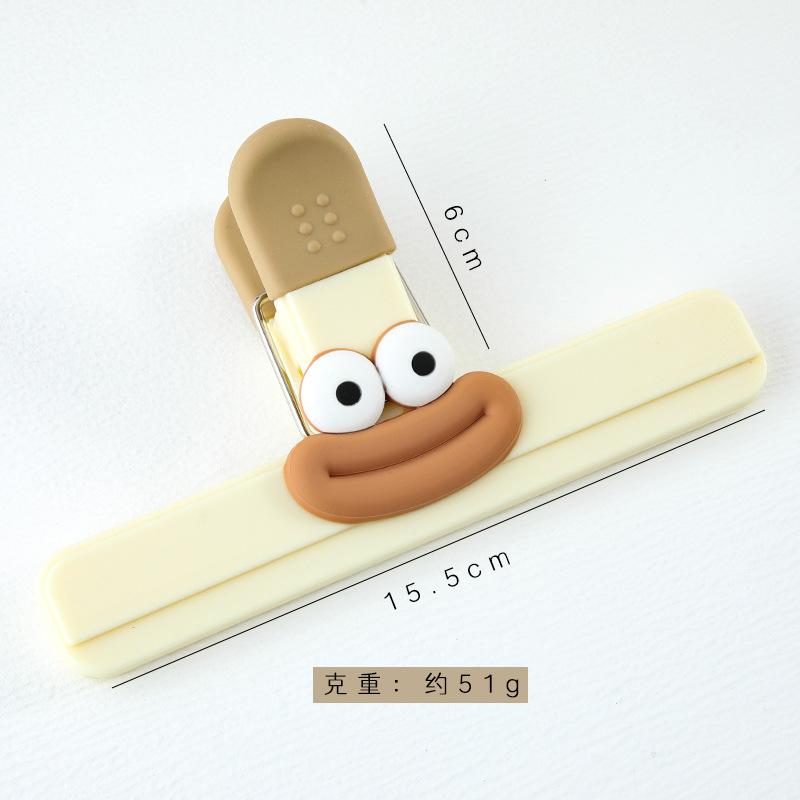 

1/3/5PCS Kitchen Storage Organization Food Bags Clip Decorative Sealing Clips Plastic Refrigerator Bag Storage Tool for Snacks