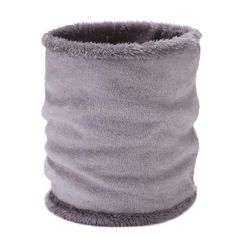 Fleece Neck Cover In Winter, Thickened In Autumn and Winter To Keep Warm, Knitted Wool Scarf, Cold-proof