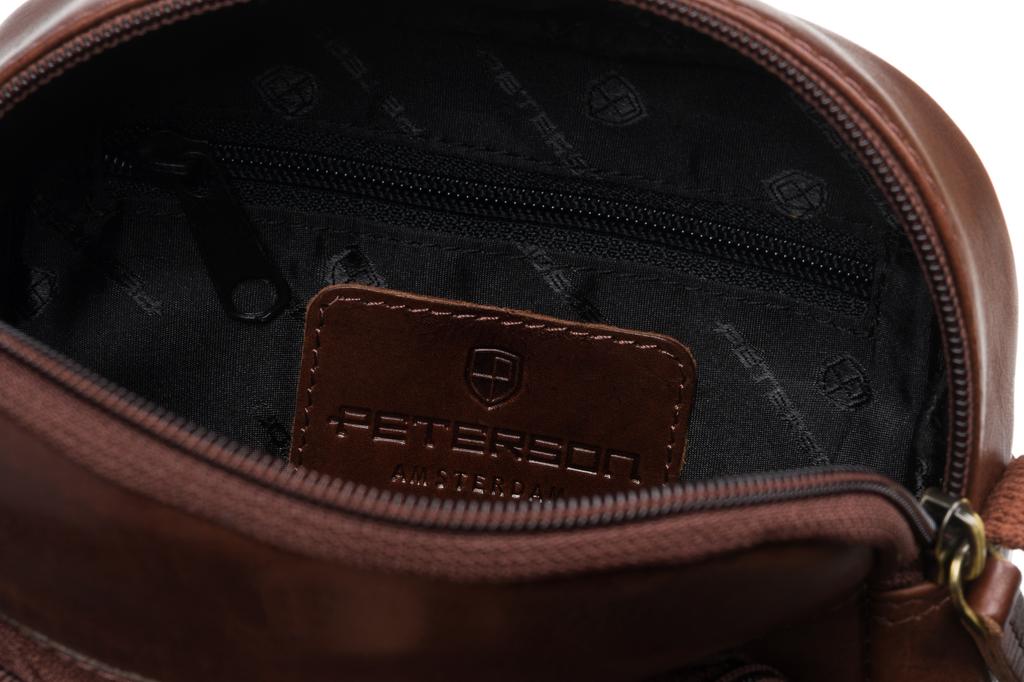 PTN M23-TUM-0406 Brown Leather Bag