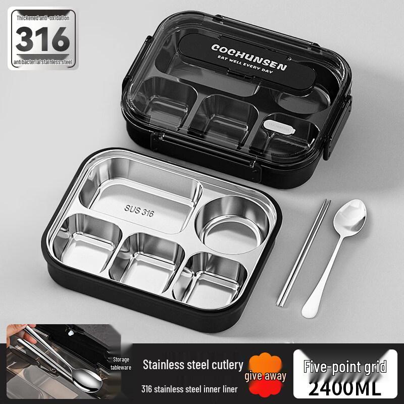 ZISIZ 316 Stainless Steel Lunch Box
