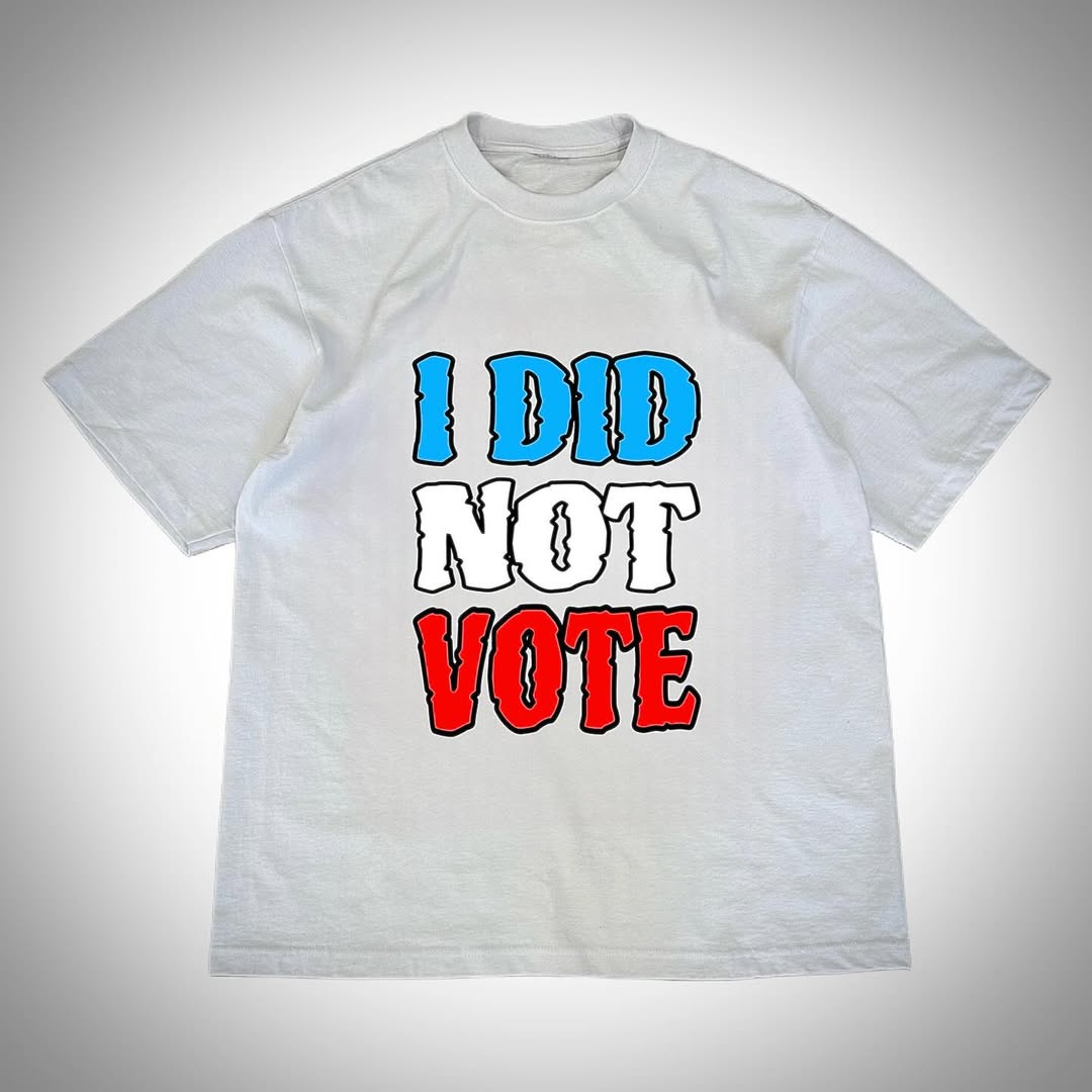 

New versatile Y2K cartoon letter print men short-sleeved Harajuku High Street Gothic shirt retro rock fashion hip-hop T-shirt S