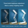 Foldable Solar Powered Desk Lamps and USB Rechargeable Eye Protection Reading Lights Room Bedside Dimmable Desk Night Lighting