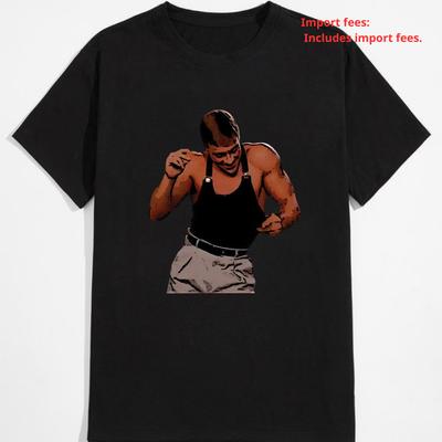 Grappige Kickbokser Jean-Claude Van Damme Dans Scène Unisex unisex T-shirt S-5XL