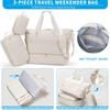 Cross-Border 3-Piece Travel Set: Handbag, Shoulder Bag & Wet-Dry Gym Bag with Shoe Compartment & Large Capacity