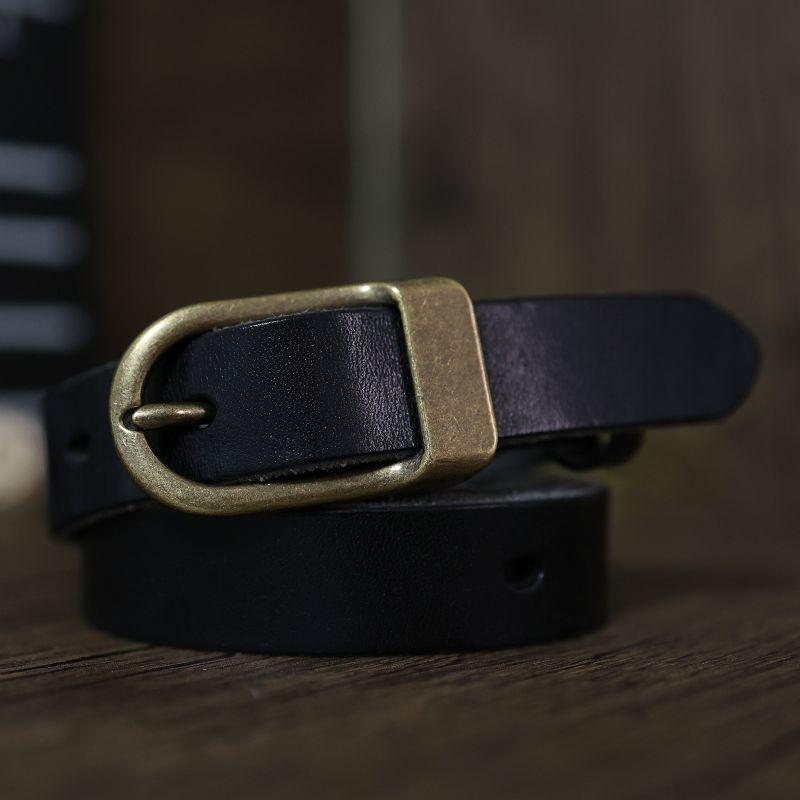 Belt female real pin buckle cowhide women's decoration fashionable and simple leather jeans belt versatile casual belt
