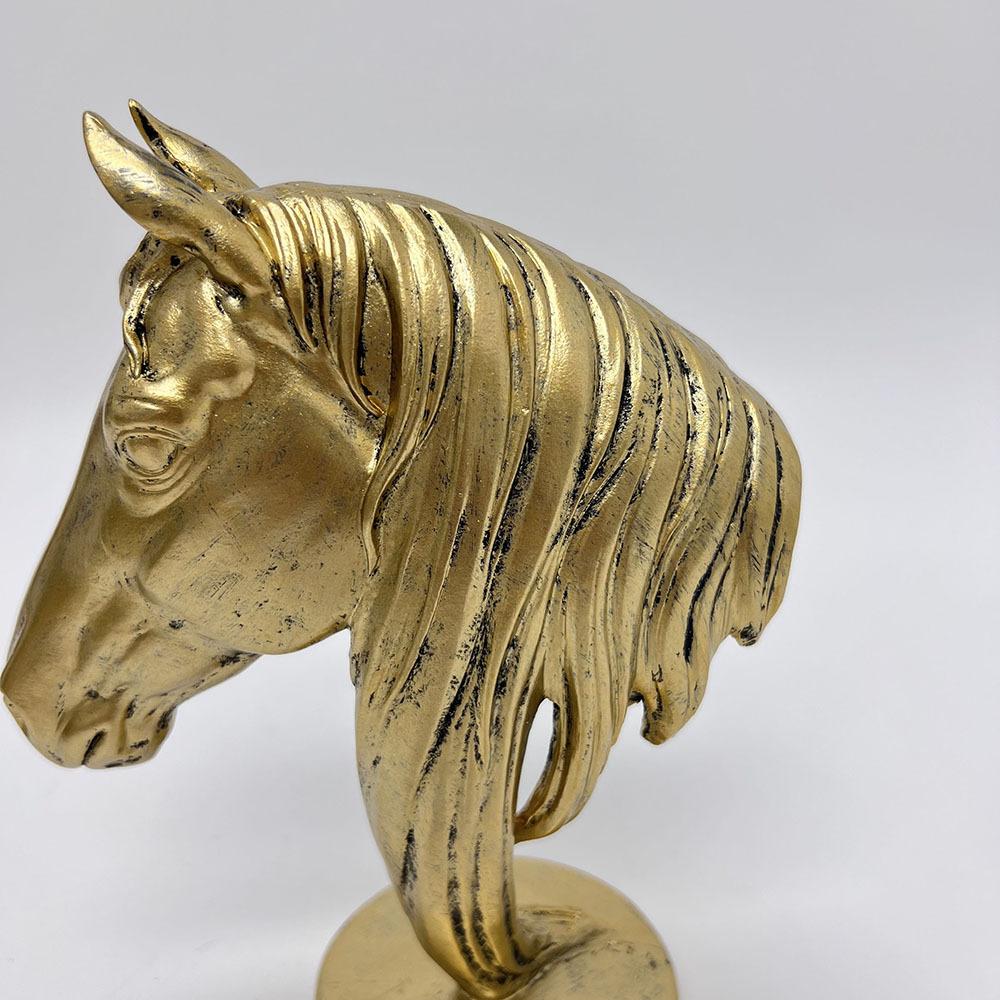 Horse Statue Elegant Resin Horse Sculpture for Home Office Decor Symbol of Freedom Strength Gift for Animal Lovers & Collectors