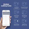 Robotický vysávač robotický vysávač na suché a mokré čistenie APP/diaľkové ovládanie vysávač proti pádu s vysokým sacím účinkom s nádržou na vodu
