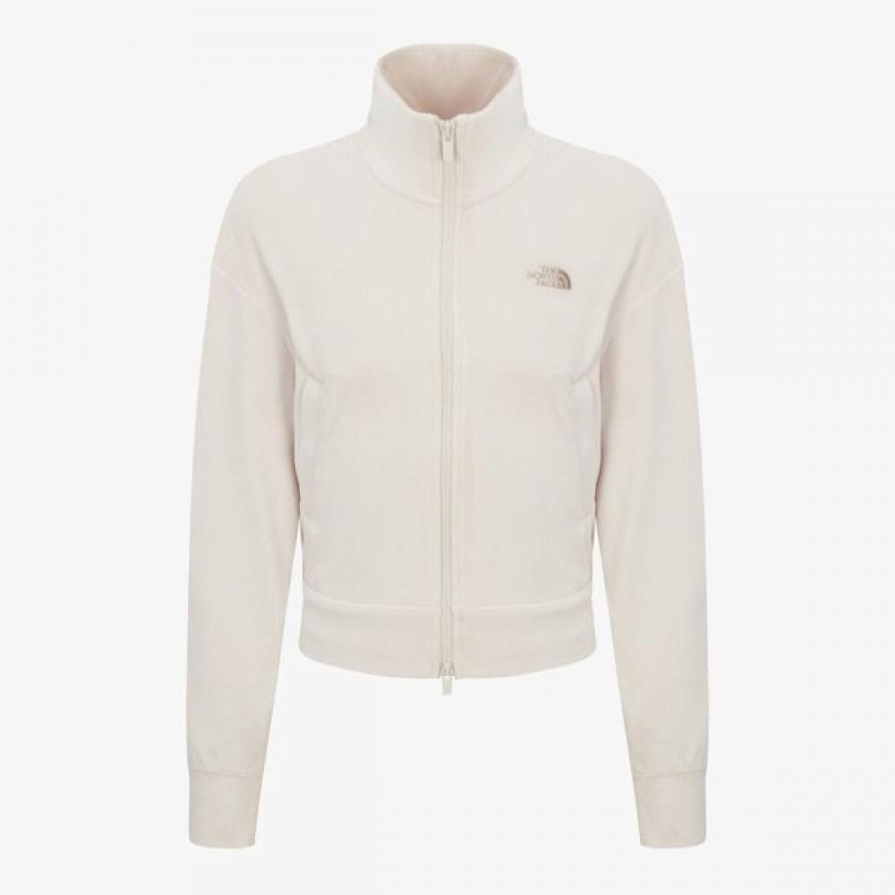 

The North Face Women S Zip Jacket Nj5jr56b Cream CREAM/085