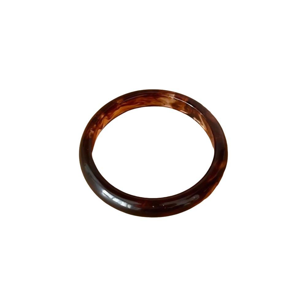 Stackable Round Bangle Muticolor Geometric Bracelets Vintage Resin Bracelets Lady Gifts