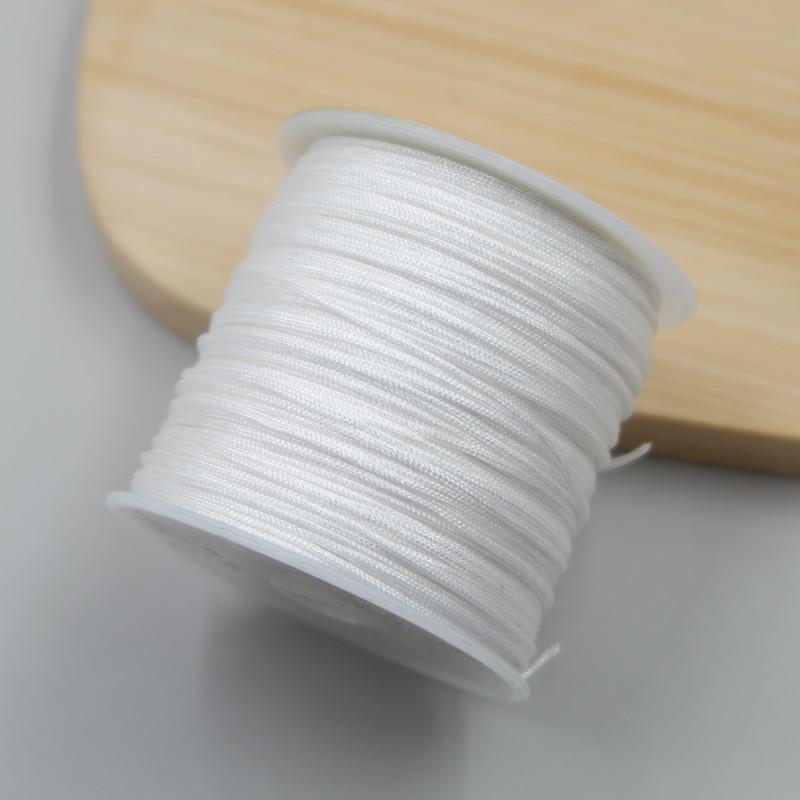 A Strand Of Blue Silk Braided Hair Bracelet A Jade Thread Diy Handwoven Bracelet Necklace Pendant Lanyard Hand Rope Red Rope