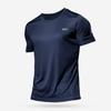 Men'S Sports T-Shirt, Ice Silk Loose And Quick-Drying Fitness Half-Sleeve Large-Size Top, Casual, Cool And Breathable Short Sleeves.